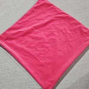 Vibrant Pink Velvet Pillow Cover